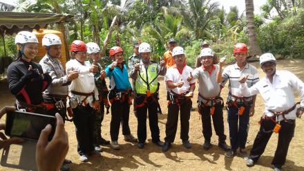 Wisata Adrenalin Desa Watuagung Panjat Tebing Sepikul Via Verata 