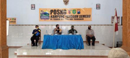 Forkopimda Tinjau Kampung Tangguh Semeru Lawan Covid-19