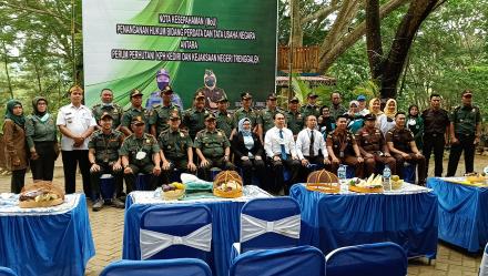 Nota Kesepahaman (MoU) antara Perum Perhutani KPH Kediri dan Kejaksaan Negeri Trenggalek