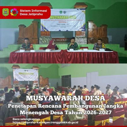 MUSYAWARAH DESA PENETAPAN RPJM DESA 2026/2027