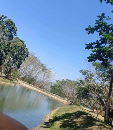 View Banyu Lumut di sore hari